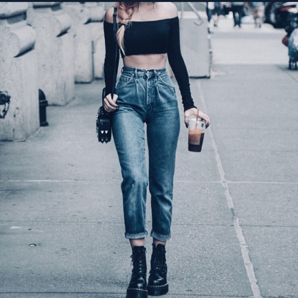 Vintage Wrangler Pleated High Rise Jeans